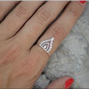 Bohemian 925 Sterling Silver ring